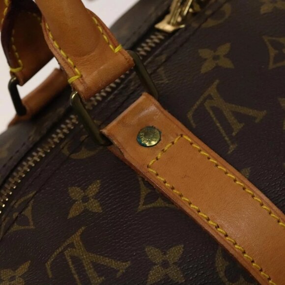 LOUIS VUITTON Monogram Keepall 50 Boston Bag LV Auth - Picture 12 of 16